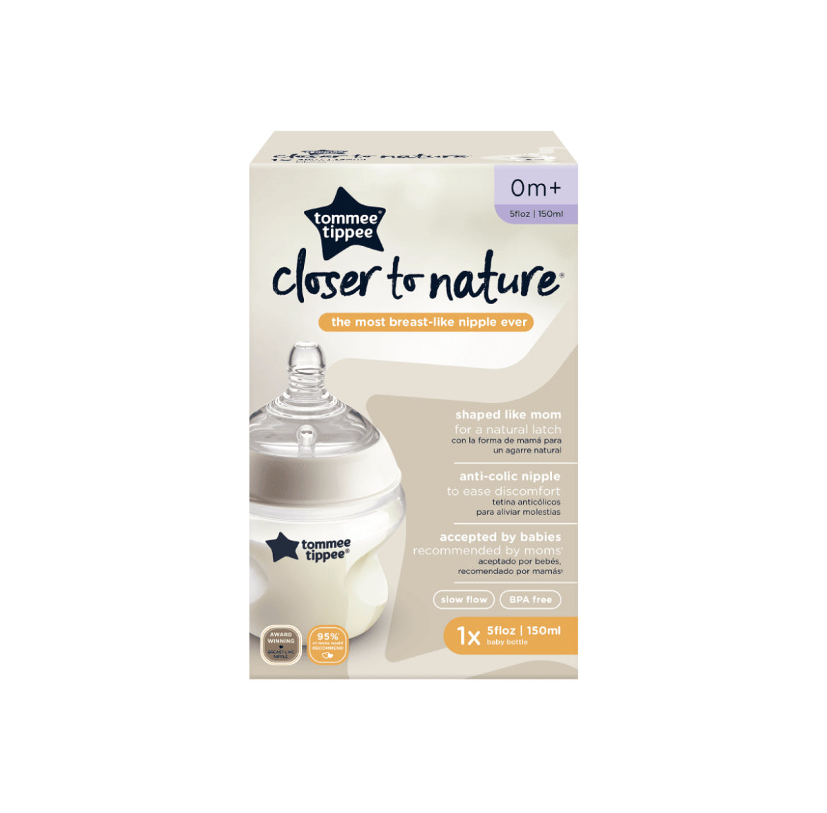 Biberão |Tommee Tippee 150ML 0m+ Ref. 422400