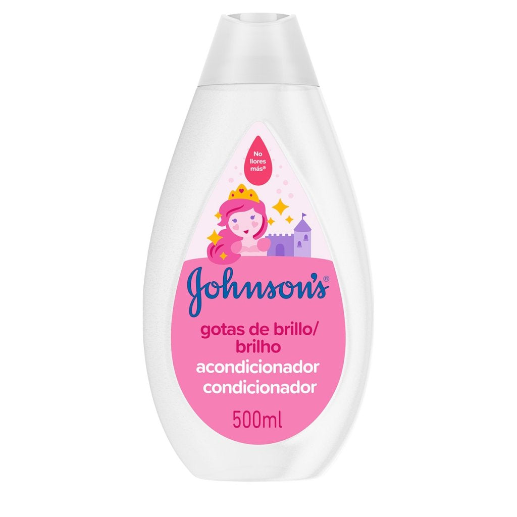 JOHNSON’S |Gotas de Brilho Condicionador para Crianças 500ml Ref. 908207