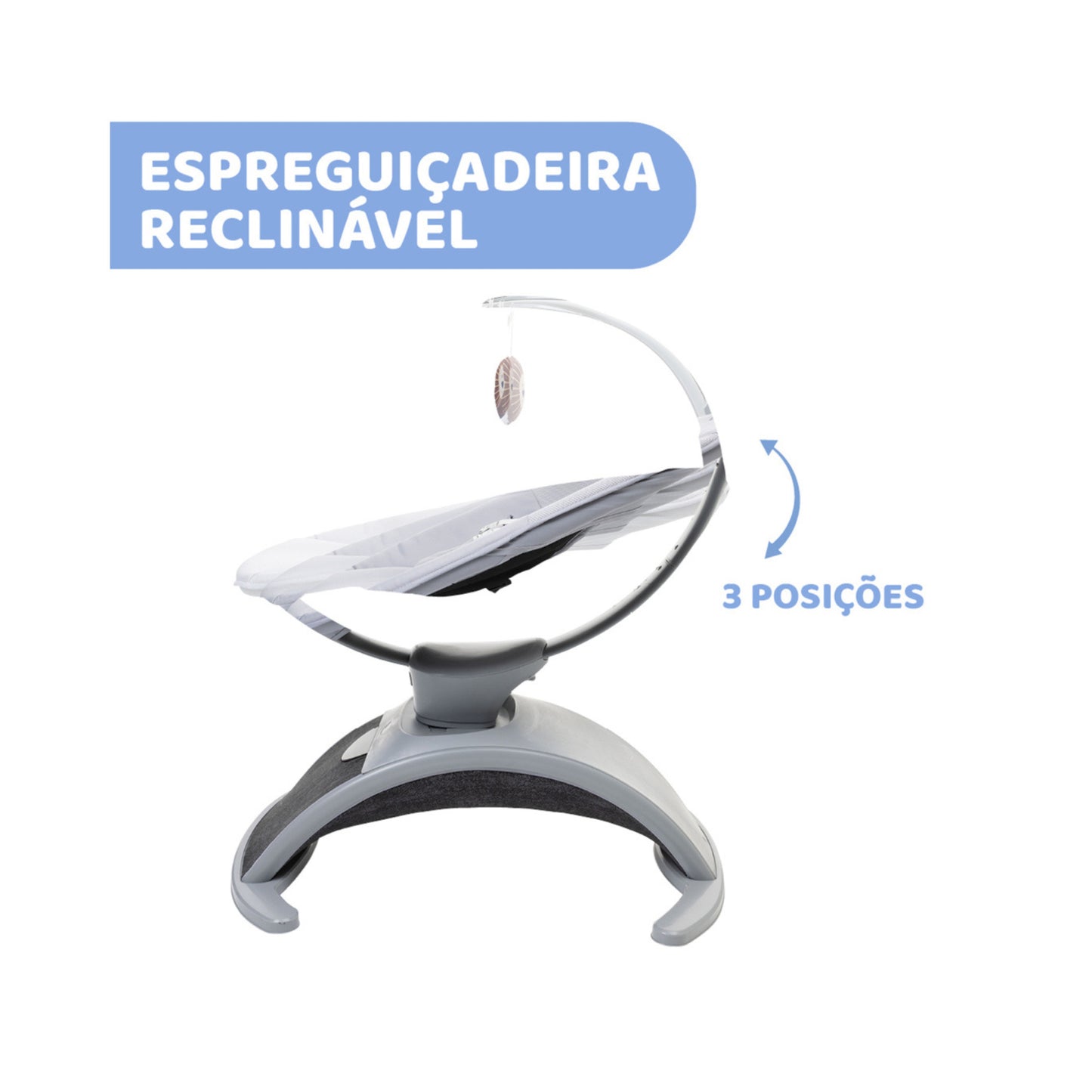 Chicco| Espreguiçadeira Comfy Wave Ref. 08.079890.160