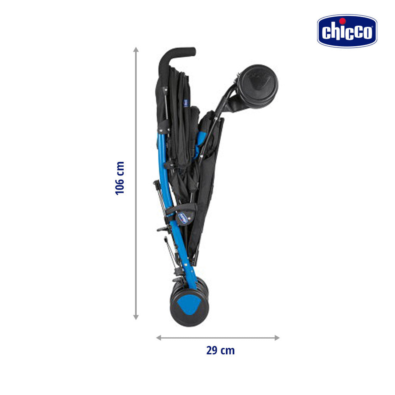 Carrinho |Chicco ECHO Blue 0m+ Ref. 079431.800