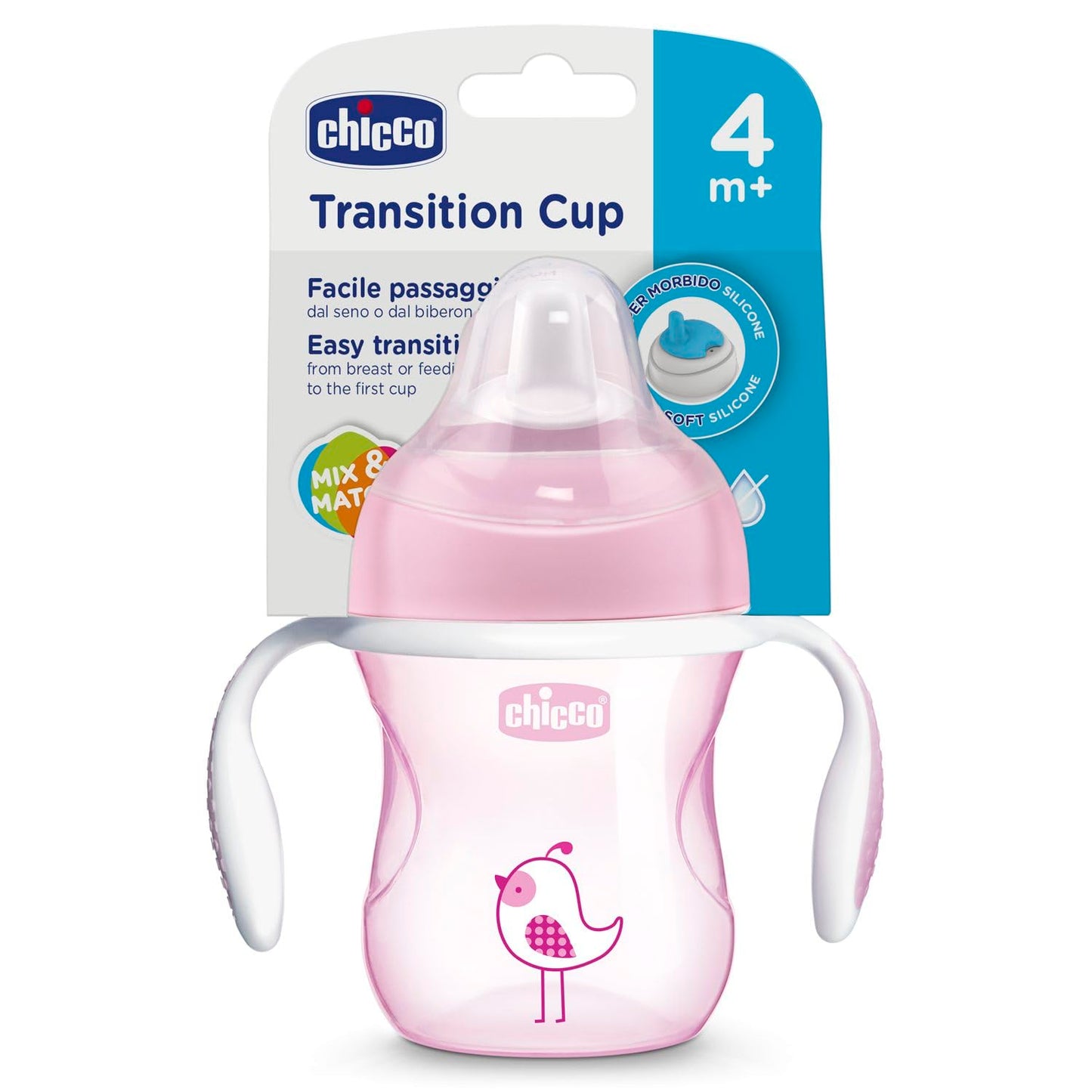 Chicco |Transition Cup +4m
200ml Ref. 6911|1/2|00050
