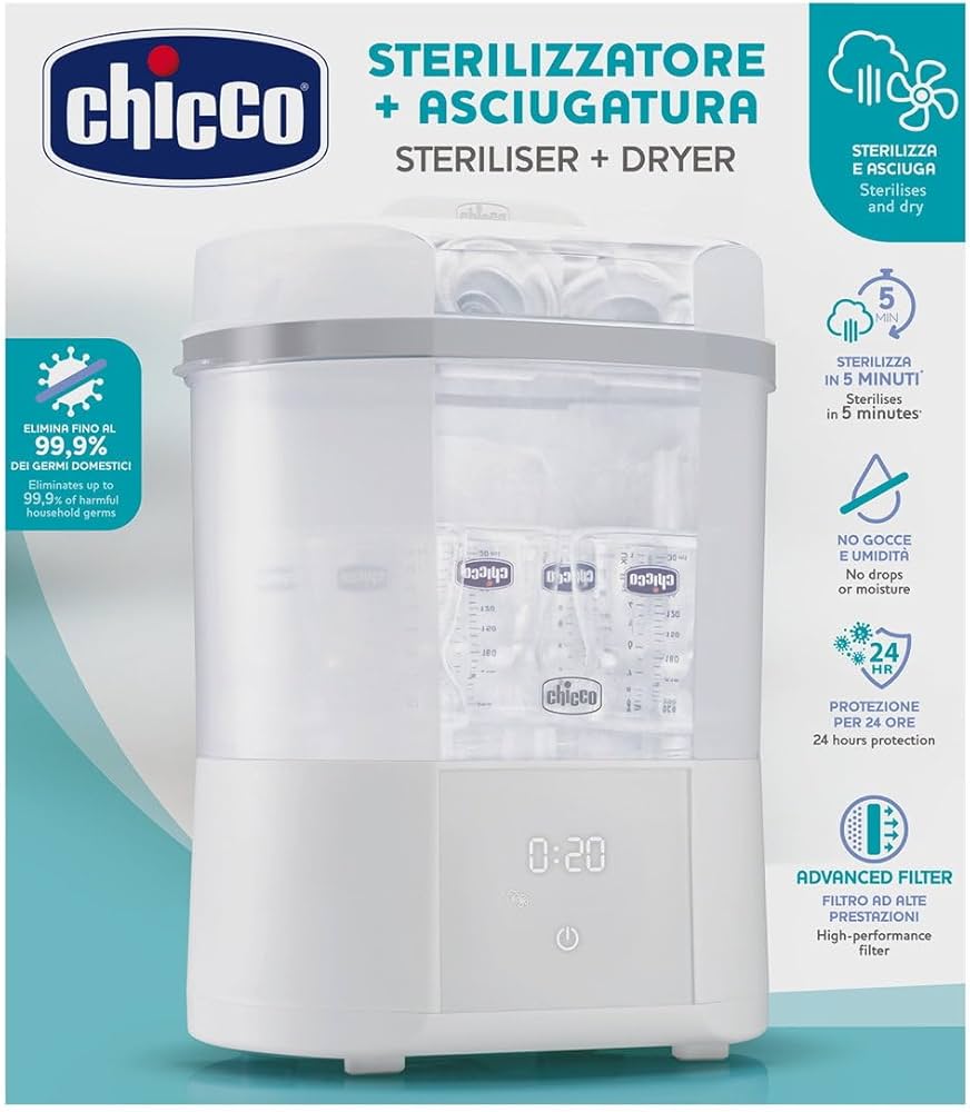 Chicco | Esterilizador Elétrico com Secagem Ref. 7392100