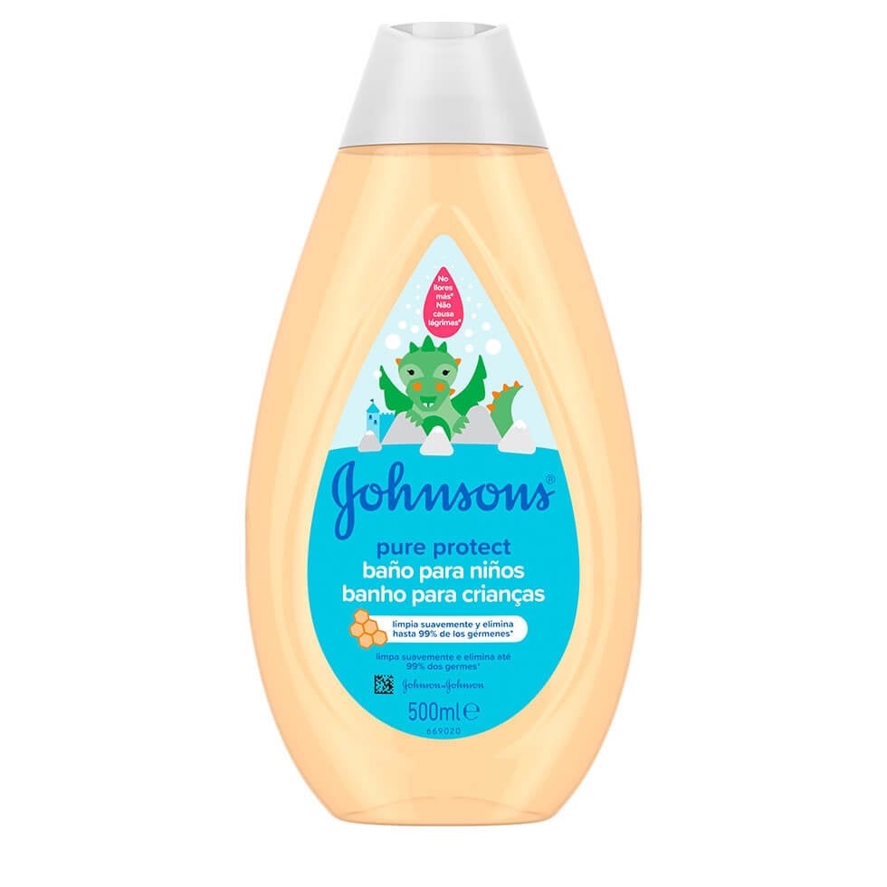 JOHNSON’S |Pure Protect Banho para Crianças 500ml
Ref. 428048