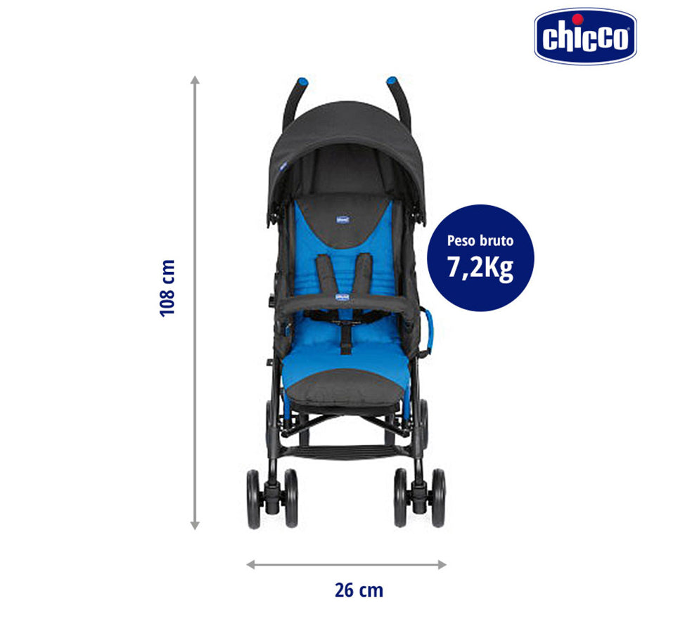 Carrinho |Chicco ECHO Blue 0m+ Ref. 079431.800