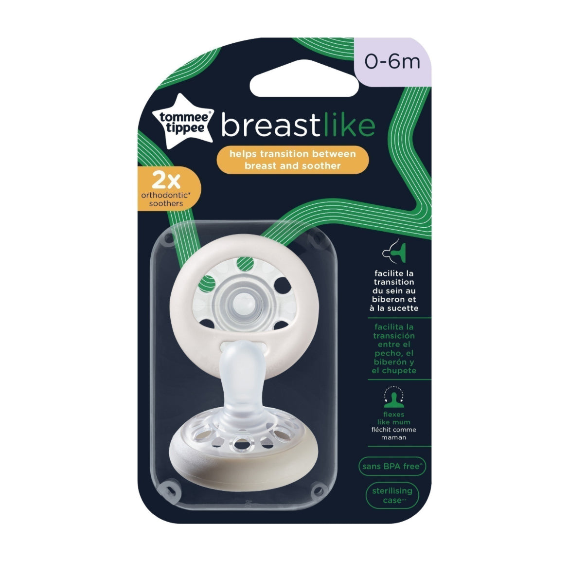 Tommee Tippee |Breast-Like Chupeta 0-6m Ref. 433440