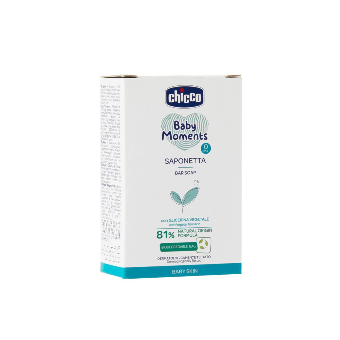 Chicco Baby Skin - Sabonete em barra 100g 0m+ Ref. 10398