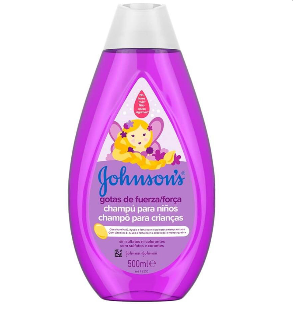 JOHNSON’S |Gotas de Força Champô para Crianças 500ml   Ref. 428017