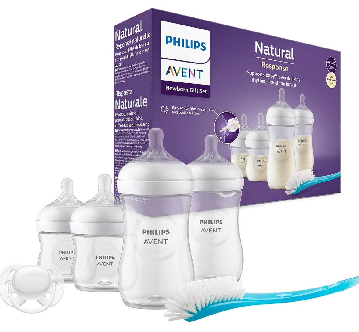 Philips Avent Natural Response Newborn Gift Set +0M              Ref. SCD838/11